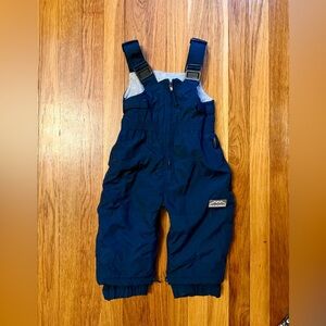 12 months navy Children’s Place Fleece lined Snowpants